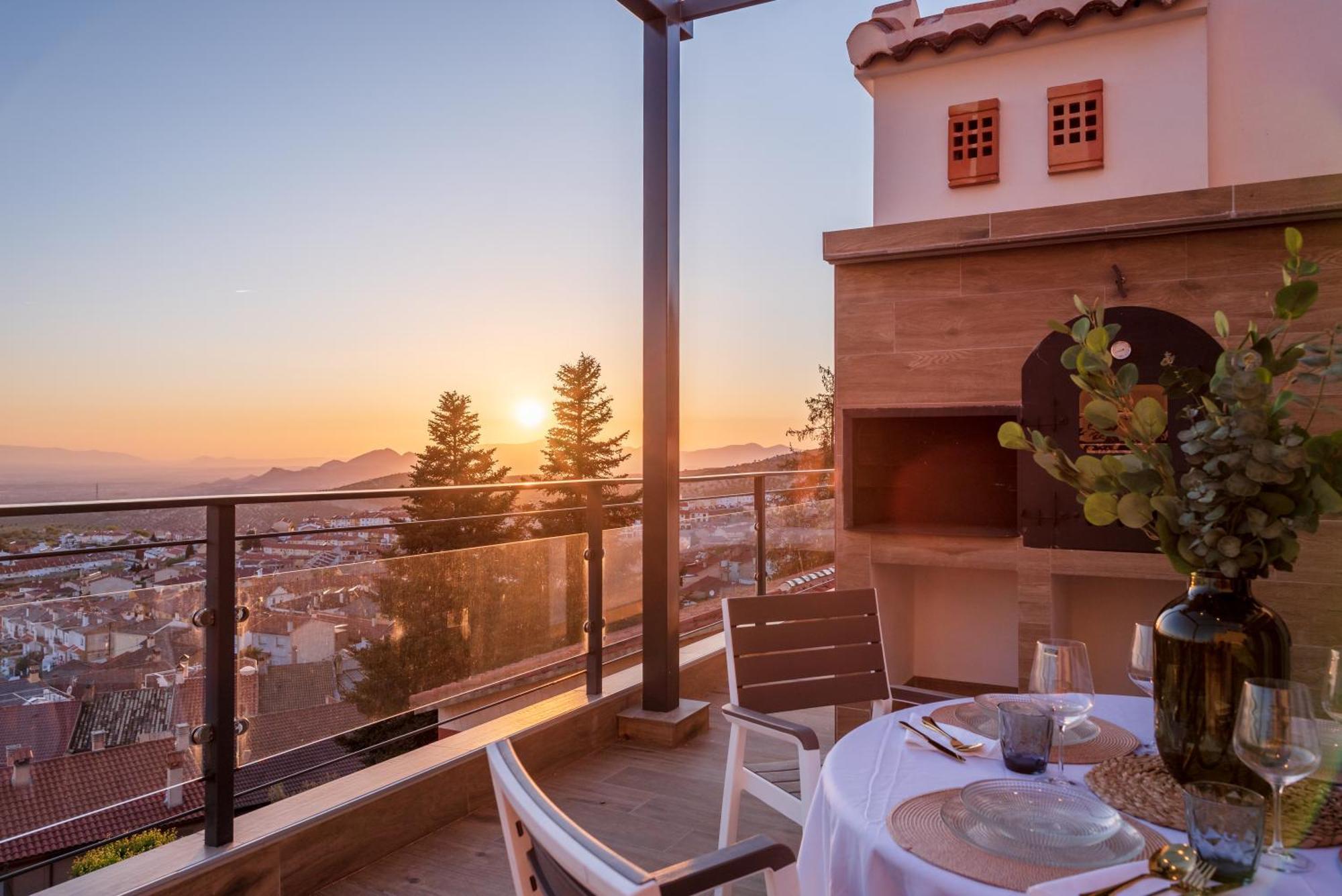 阿尔法卡Casa Penalisa Con Jacuzzi, Barbacoa, Chimenea Y Vistas Panoramicas A Granada别墅 外观 照片