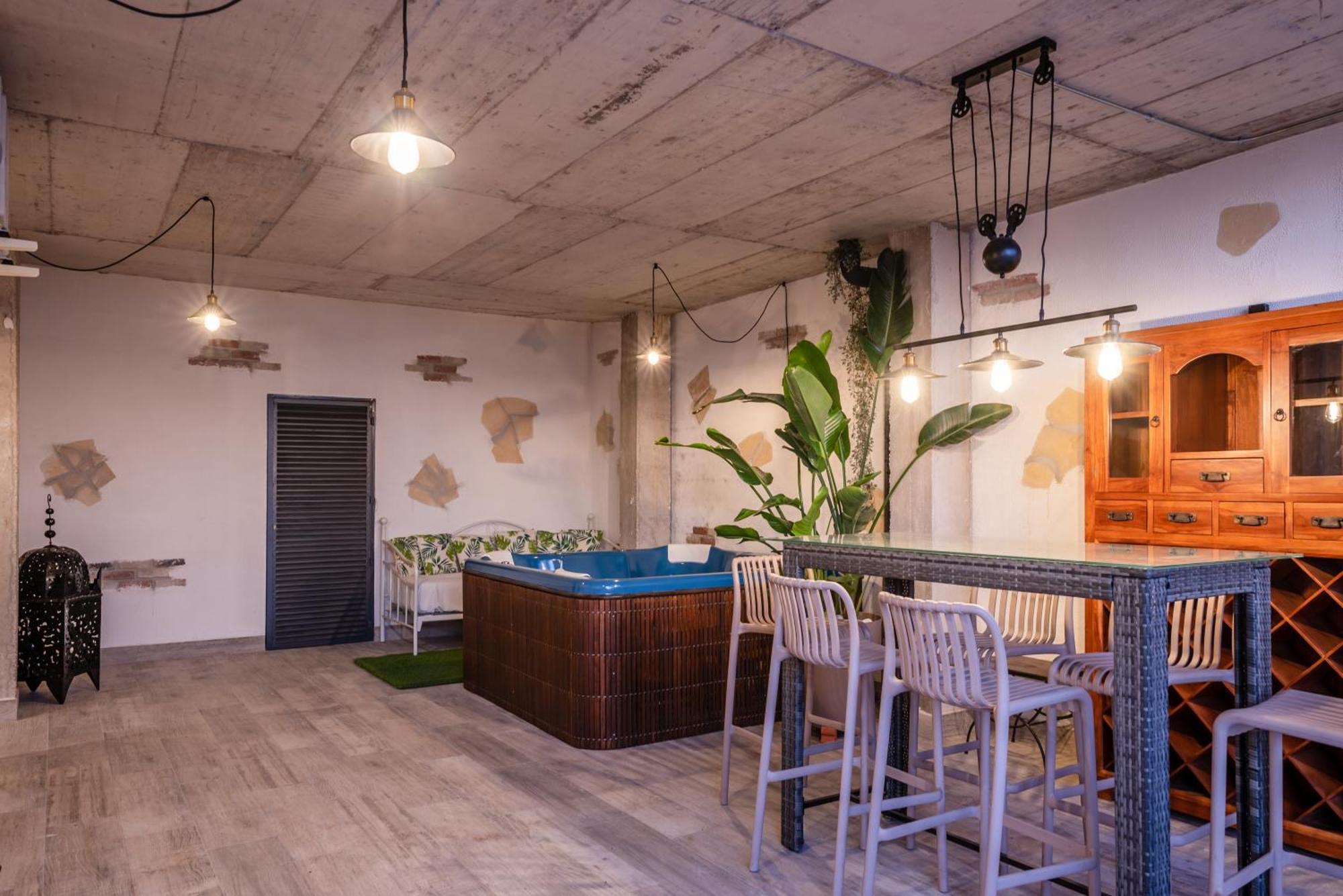 阿尔法卡Casa Penalisa Con Jacuzzi, Barbacoa, Chimenea Y Vistas Panoramicas A Granada别墅 外观 照片